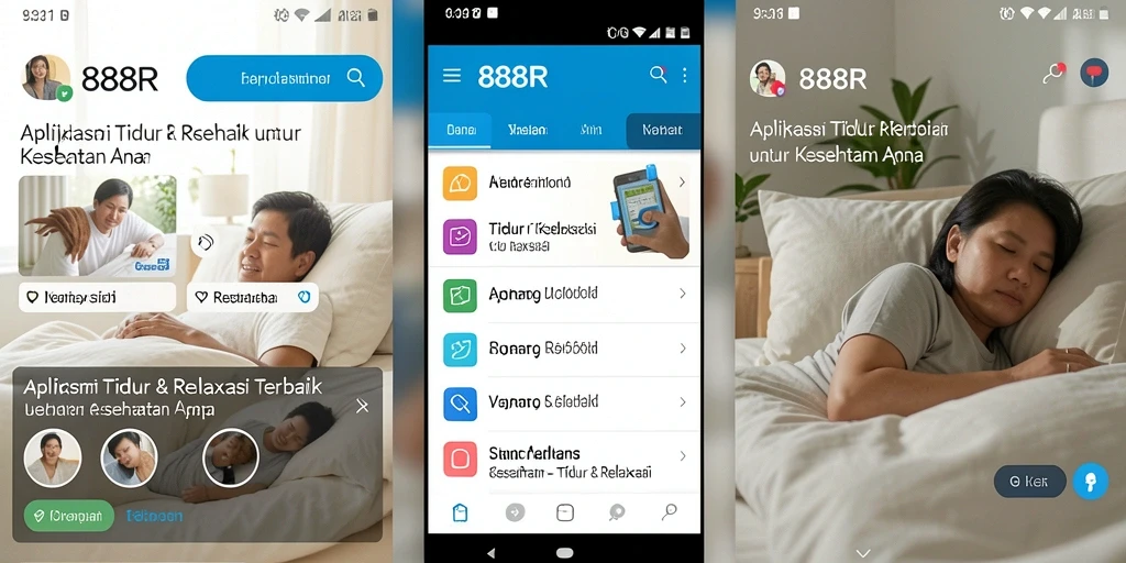 Tampilan antarmuka 888R yang sangat menenangkan dan mudah digunakan.
